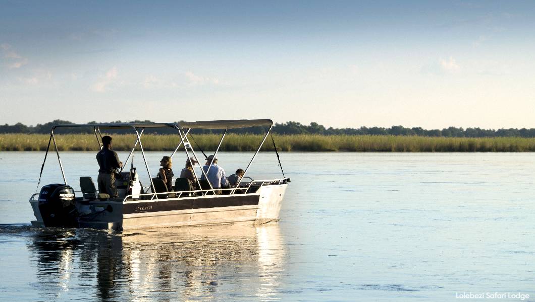 Lolebezi Safari Lodge boat ride